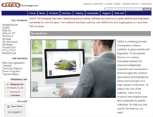 Tablet Screenshot of gaeatech.com